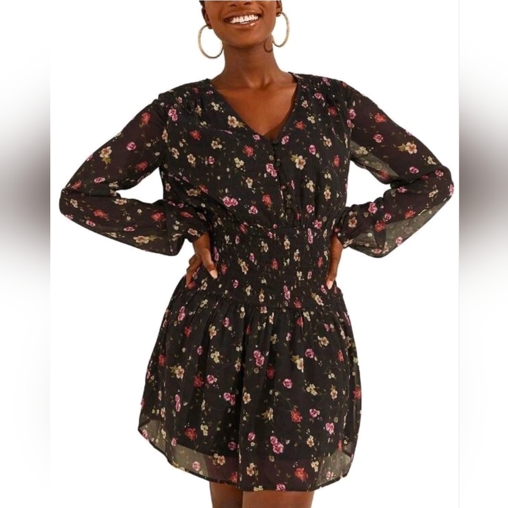 NWT • Guess • Laureen Whimsy Floral Dress